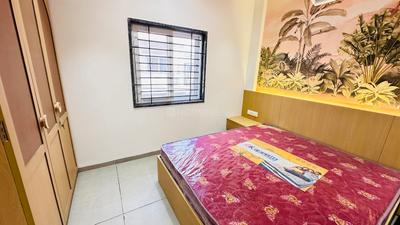 Bedroom Image of 750 Sq.ft 1 BHK Builder Floor for rent in Limbodi Indore for Rs. 15000