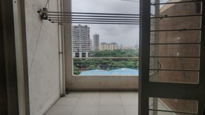 Balcony Image of 850 Sq.ft 1 BHK Apartment / Flat for rent in Mittal Sun Sapphire, Hadapsar Pune for Rs. 26000