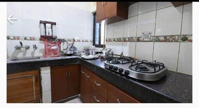 Kitchen Image of 900 Sq.ft 2 BHK Builder Floor for rent in DDA Delhi Police Apartment, Patparganj New Delhi for Rs. 36000