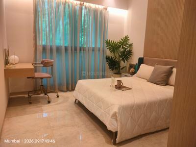 Bedroom Image of 560 Sq.ft 1 BHK Apartment / Flat for sale in Raghav Jade, Kurla East Mumbai for Rs. 9900000