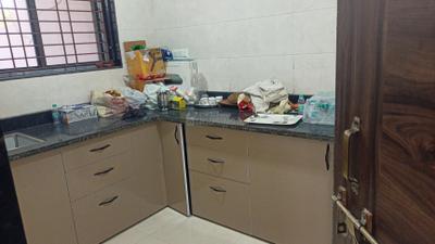 Kitchen Image of 900 Sq.ft 3 BHK Duplex for sale in Rampur Jabalpur for Rs. 8500000