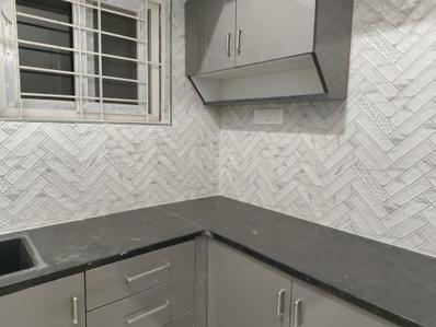 Kitchen Image of 516 Sq.ft 1 BHK Builder Floor for rent in Bommanahalli Bengaluru for Rs. 22000