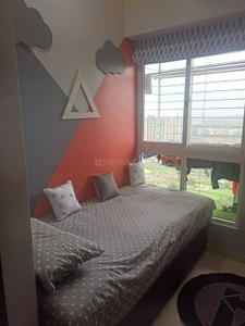 Bedroom Image of 790 Sq.ft 1.5 BHK Apartment / Flat for rent in Lodha Amara, Kolshet Thane for Rs. 40000