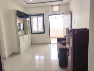 Living Room Image of 762 Sq.ft 1 BHK Apartment / Flat for rent in Kondapur Hyderabad for Rs. 24000