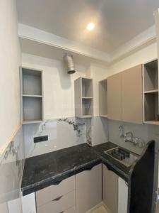 Kitchen Image of 300 Sq.ft 1 RK Builder Floor for rent in DLF Phase 3 Gurgaon for Rs. 30000