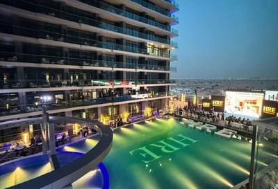 Balcony Image of 672 Sq.ft 1 BHK Apartment / Flat for rent in Al Barsha Dubai for Rs. 184167