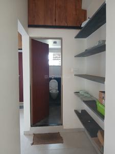 Kitchen Image of 800 Sq.ft 1 BHK Builder Floor for rent in Sattur Hubali-Dharwad for Rs. 8000