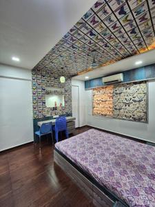 Bedroom Image of 1800 Sq.ft 3 BHK Apartment / Flat for rent in Pramukh Gardens, Park City Silvassa for Rs. 35000