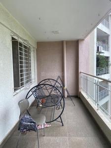 Balcony Image of 1100 Sq.ft 3 BHK Apartment / Flat for rent in Paranjape Forest Trails Highland Tower 9 10 and 11, Pirangut Pune for Rs. 33000