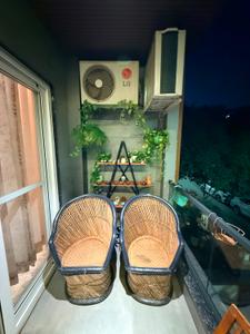 Balcony Image of 2800 Sq.ft 3 BHK Builder Floor for rent in Palam Vihar Gurgaon for Rs. 65000