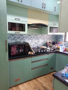 Kitchen Image of 1030 Sq.ft 3 BHK Apartment / Flat for sale in Siddha Eden Lakeville, Baranagar Kolkata for Rs. 15500000
