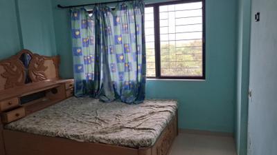 Bedroom Image of 572 Sq.ft 1 BHK Apartment / Flat for rent in Usha Complex, Bhandup West Mumbai for Rs. 28000