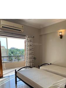 Bedroom Image of 1300 Sq.ft 3 BHK Apartment / Flat for rent in Models Mystique, Panjim Goa for Rs. 110000