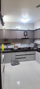 Kitchen Image of 1313 Sq.ft 2 BHK Apartment / Flat for rent in Shaligram Prime, South Bopal Ahmedabad for Rs. 30000