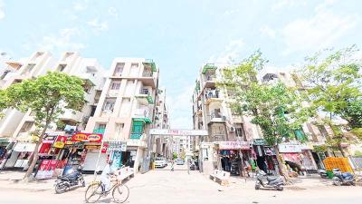 Image of 990 Sq.ft 2 BHK Apartment / Flat for sale in Ashray Platina, New Ranip, Ahmedabad for Rs. 5000000