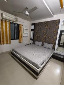 Bedroom Image of 1200 Sq.ft 2 BHK Apartment / Flat for rent in Pal Surat for Rs. 25000
