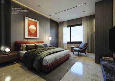 Bedroom Image of 2164 Sq.ft 3 BHK Apartment / Flat for sale in Adani Embrace, Shantigram Ahmedabad for Rs. 17500000