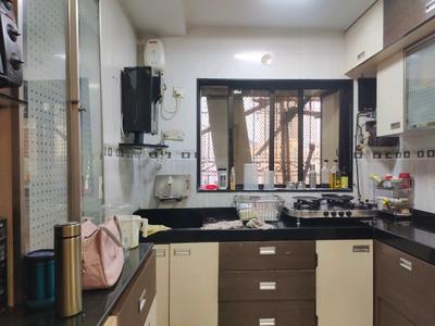 Kitchen Image of 1550 Sq.ft 3 BHK Apartment / Flat for sale in Samarth Aangan, Andheri West Mumbai for Rs. 55000000