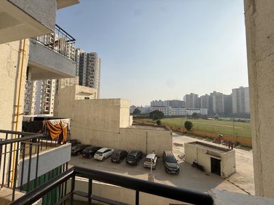 Balcony Image of 585 Sq.ft 1 BHK Apartment / Flat for rent in Amrapali Dream Valley 2, Noida Extension Greater Noida for Rs. 16500