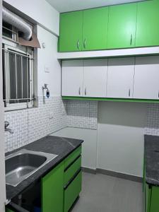 Kitchen Image of 750 Sq.ft 2 BHK Apartment / Flat for rent in GM E City Town, Bommasandra Bengaluru for Rs. 25000