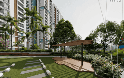 Image of 980 Sq.ft 3 BHK Apartment / Flat for sale in DTC Still Waters, New Town, Kolkata for Rs. 9000000