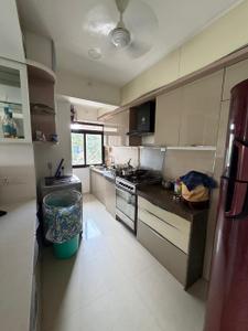 Kitchen Image of 885 Sq.ft 2 BHK Apartment / Flat for rent in Andheri East Mumbai for Rs. 100000