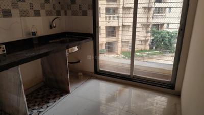 Kitchen Image of 560 Sq.ft 1 BHK Apartment / Flat for sale in Gurukrupa Tulsi Heights, Ulwe Navi Mumbai for Rs. 7500000