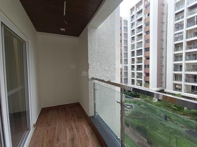 Balcony Image of 2700 Sq.ft 3 BHK Apartment / Flat for rent in Lansum Eden Gardens, Kondapur Hyderabad for Rs. 60000