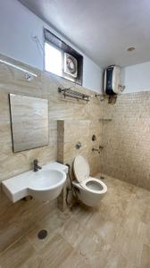 Bathroom Image of 850 Sq.ft 1 RK Builder Floor for rent in Malviya Nagar Jaipur for Rs. 16000
