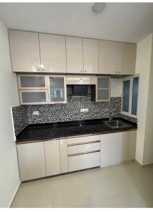 Kitchen Image of 700 Sq.ft 2 BHK Apartment / Flat for rent in Bren Northern Lights, Kogilu Bengaluru for Rs. 27000