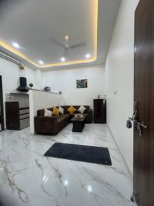 Hall Image of 450 Sq.ft 1 BHK Builder Floor for rent in Mahalakshmi Nagar Indore for Rs. 16000