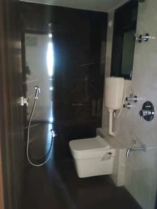 Common Bathroom Image of 602 Sq.ft 1 BHK Apartment / Flat for sale in Saras Residency, Thakurli Thane for Rs. 3900000