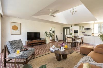 Hall Image of 1200 Sq.ft 2 BHK Apartment / Flat for rent in Nerul Goa for Rs. 120000