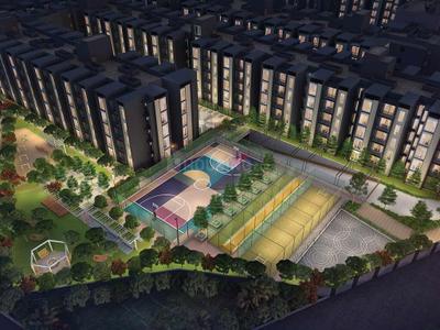 Image of 1269 Sq.ft 2 BHK Apartment / Flat for sale in Casagrand Elysium, Manapakkam, Chennai for Rs. 8000000