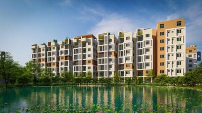 Image of 910 Sq.ft 2 BHK Apartment / Flat for sale in Sapnil Residency , Baranagar, Kolkata for Rs. 4200000