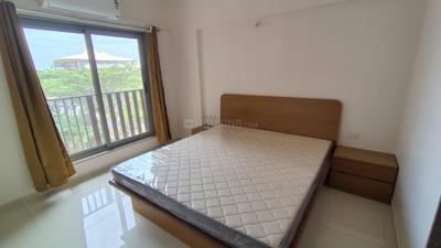 Bedroom Image of 1215 Sq.ft 2 BHK Apartment / Flat for rent in Adani Aster Neo, Shantigram Ahmedabad for Rs. 38000