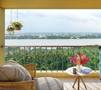 Balcony Image of 1789 Sq.ft 3 BHK Apartment / Flat for sale in Porshi Nagar, Konnagar Hooghly for Rs. 8900000
