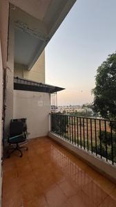 Balcony Image of 700 Sq.ft 1 BHK Apartment / Flat for rent in Shree Nagari, Dhanori Pune for Rs. 21000
