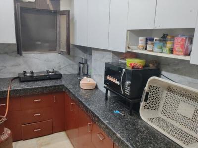 Kitchen Image of 1050 Sq.ft 3 BHK Builder Floor for sale in Hari Nagar New Delhi for Rs. 9900000