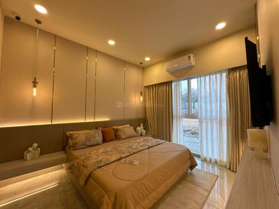 Bedroom Image of 925 Sq.ft 2 BHK Apartment / Flat for sale in Ashar Merac, Thane West Thane for Rs. 15800000