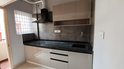 Kitchen Image of 800 Sq.ft 1 BHK Builder Floor for rent in Mahadevapura Bengaluru for Rs. 25000