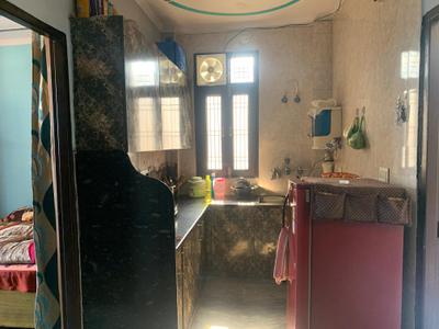 Kitchen Image of 846 Sq.ft 3 BHK Builder Floor for rent in Burari New Delhi for Rs. 14000