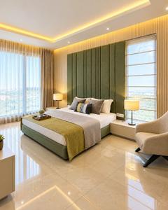 Bedroom Image of 1938 Sq.ft 3 BHK Apartment / Flat for sale in Urbana New Towers, East Kolkata Township Kolkata for Rs. 42000000