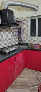 Kitchen Image of 855 Sq.ft 2 BHK Apartment / Flat for rent in Airport Gate No 2 Kolkata for Rs. 17000