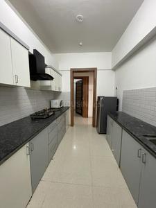 Kitchen Image of 1500 Sq.ft 3 BHK Apartment / Flat for rent in Pinnacle D Dreams, Nipania Indore for Rs. 40000