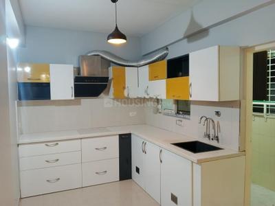 Kitchen Image of 1800 Sq.ft 3 BHK Apartment / Flat for rent in Prajay Megapolis, Kukatpally Hyderabad for Rs. 52000