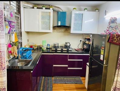 Kitchen Image of 900 Sq.ft 2 BHK Builder Floor for sale in Saket New Delhi for Rs. 6000000