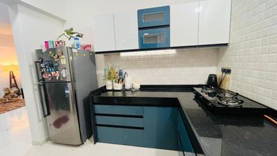 Kitchen Image of 1050 Sq.ft 2 BHK Apartment / Flat for sale in Nyati Evolve, Mundhwa Pune for Rs. 15000000
