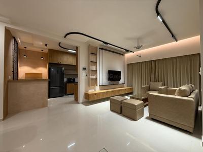 Hall Image of 1355 Sq.ft 2.5 BHK Apartment / Flat for rent in L And T Raintree Boulevard, Sahakara Nagar Bengaluru for Rs. 65000