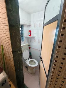 Bathroom Image of 600 Sq.ft 1 BHK Apartment / Flat for rent in Shree Kanchan Janga CHS, Kopar Khairane Navi Mumbai for Rs. 40000